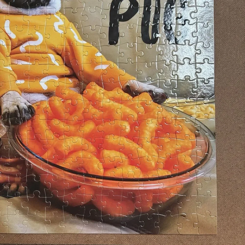 Doug the Pug Cheesy Cheese Puffs 300 Piece Jigsaw Puzzle 18